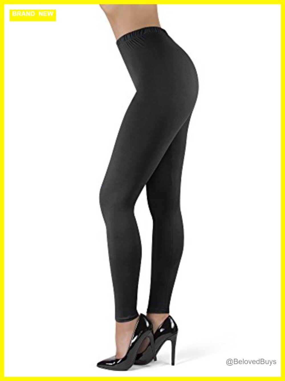High Waisted Leggings Yoga Pants Capri Full Length Women's Stretch